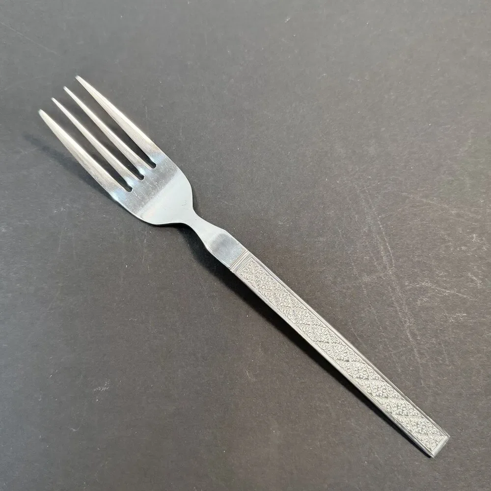 Vtg Frontier Airlines Flatware 24 Pcs Forks Spoons Stainless Steel Japan Korea